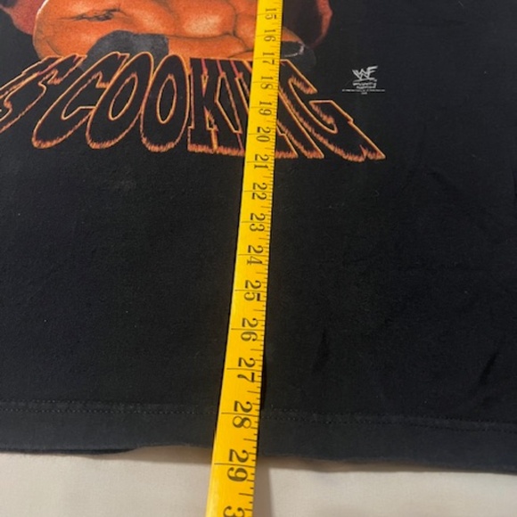 Vintage WWF Can You Smell What The Rock Is Cooking Tee Shirt - Picture 8 of 11